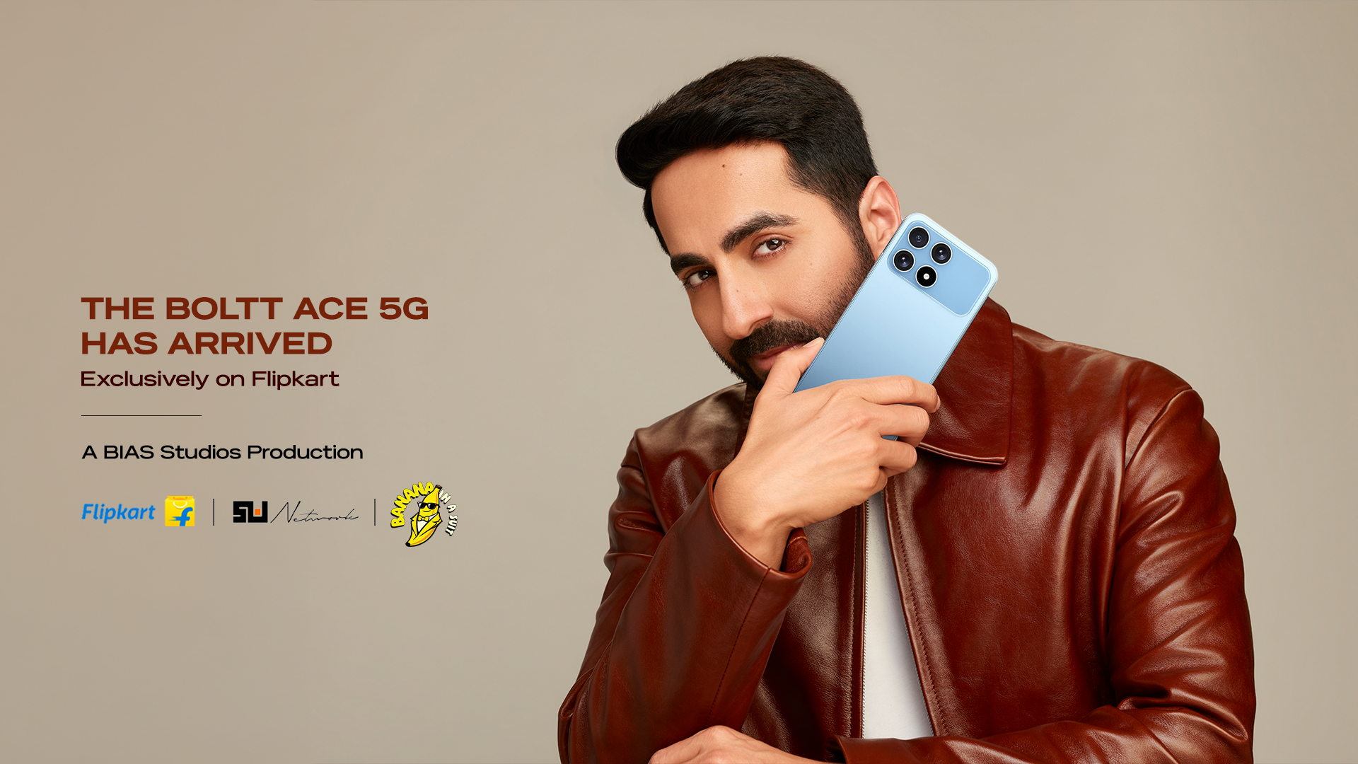 BIAS Studios Led Boltt&rsquo;s First Smartphone Launch on Flipkart Featuring Ayushmann Khurrana